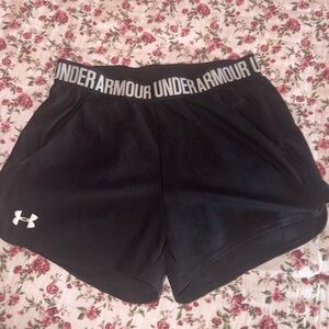 Under Armour Women's Black Athletic Shorts